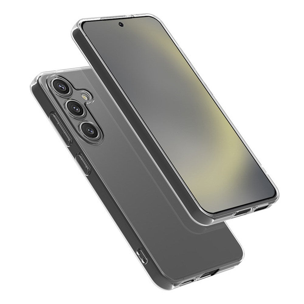 EIDERWOOD Samsung Galaxy S25+ (Plus) Ultra Tyndt Fleksibelt Plast Bagside Cover - Gennemsigtig