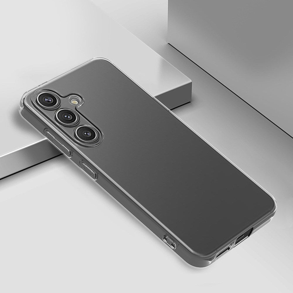 EIDERWOOD Samsung Galaxy S25+ (Plus) Ultra Tyndt Fleksibelt Plast Bagside Cover - Gennemsigtig