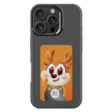 iPhone 16 Pro E-Ink Mobil Cover - Omskifteligt Design - Sort