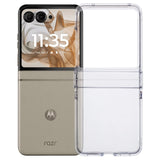 EIDERWOOD Motorola Razr 70 / Razr 60 / Razr 50 5G - Crystal Clear Shockproof Fleksibel Plastik Cover - Gennemsigtig