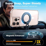 TORRAS - iPhone 16 Pro Max - Fleksibelt Plastik Cover - MagSafe Kompatibel - Gennemsigtig