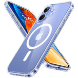 TORRAS iPhone 16 Fleksibelt Plastik Bagside Cover - MagSafe Kompatibel - Gennemsigtig