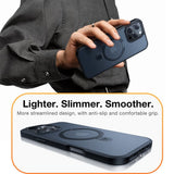 TORRAS - iPhone 16 Pro Max - Guardian Ostand Series Cover m. Kickstand - MagSafe Kompatibel - Sort