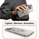 TORRAS - iPhone 16 Pro - Guardian Ostand Series Cover m. Kickstand - MagSafe Kompatibel - Grå