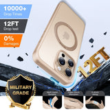 TORRAS - iPhone 16 Pro Max - Plastik Cover m. Kickstand Ring - MagSafe Kompatibel - Rose Gold