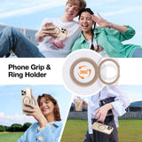 TORRAS - iPhone 16 Pro Max - Plastik Cover m. Kickstand Ring - MagSafe Kompatibel - Rose Gold