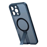 TORRAS - iPhone 16 Pro Max - Fleksibel Plastik Cover m. Roterende Kickstand - MagSafe Kompatibel - Sort