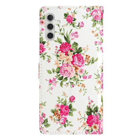 EIDERWOOD Samsung Galaxy S25+ (Plus) Flip Cover m. Pung & Strop - Blomster