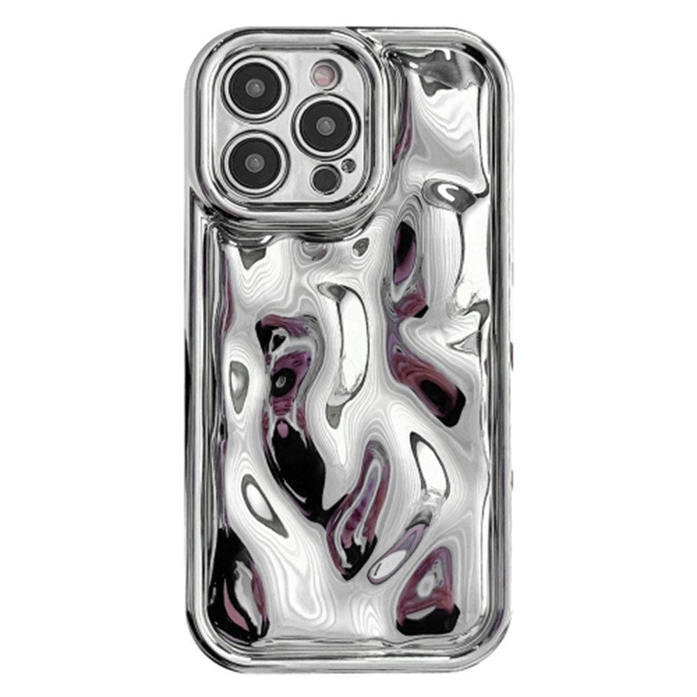iPhone 16 Pro EIDERWOOD Plast Bagside Cover m. Tekstur - Sølv