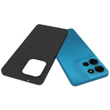 Motorola Moto G75 (5G) - EIDERWOOD Fleksibelt Plastik Cover - Sort