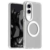 EIDERWOOD OnePlus Nord CE4 Lite (5G) Hybrid Plast Mobil Cover - MagSafe Kompatibel - Gennemsigtig / Hvid