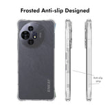TCL 50 Pro Nxtpaper (5G) Enkay Anti-Slip Plastik Mobil Cover - Gennemsigtig