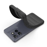 EIDERWOOD XMotorola Edge 50 Neo / ThinkPhone 25 Fleksibelt Plastik Bagside Cover - Sort