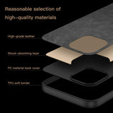 Xiaomi Redmi Note 14 Pro (5G) - EIDERWOOD Læderbelagt Plastik Cover - Grøn