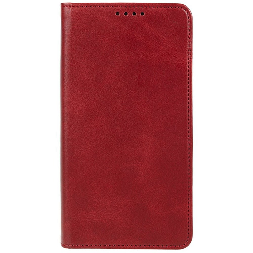 EIDERWOOD Xiaomi Redmi Note 14 Pro 5G Cover i kunstlæder m.  Magnetisk Luk & Kortholder - Rød