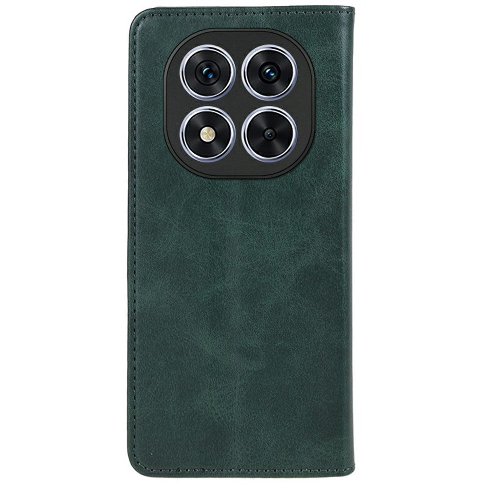 EIDERWOOD Xiaomi Redmi Note 14 Pro 5G Cover i kunstlæder m.  Magnetisk Luk & Kortholder - Grøn