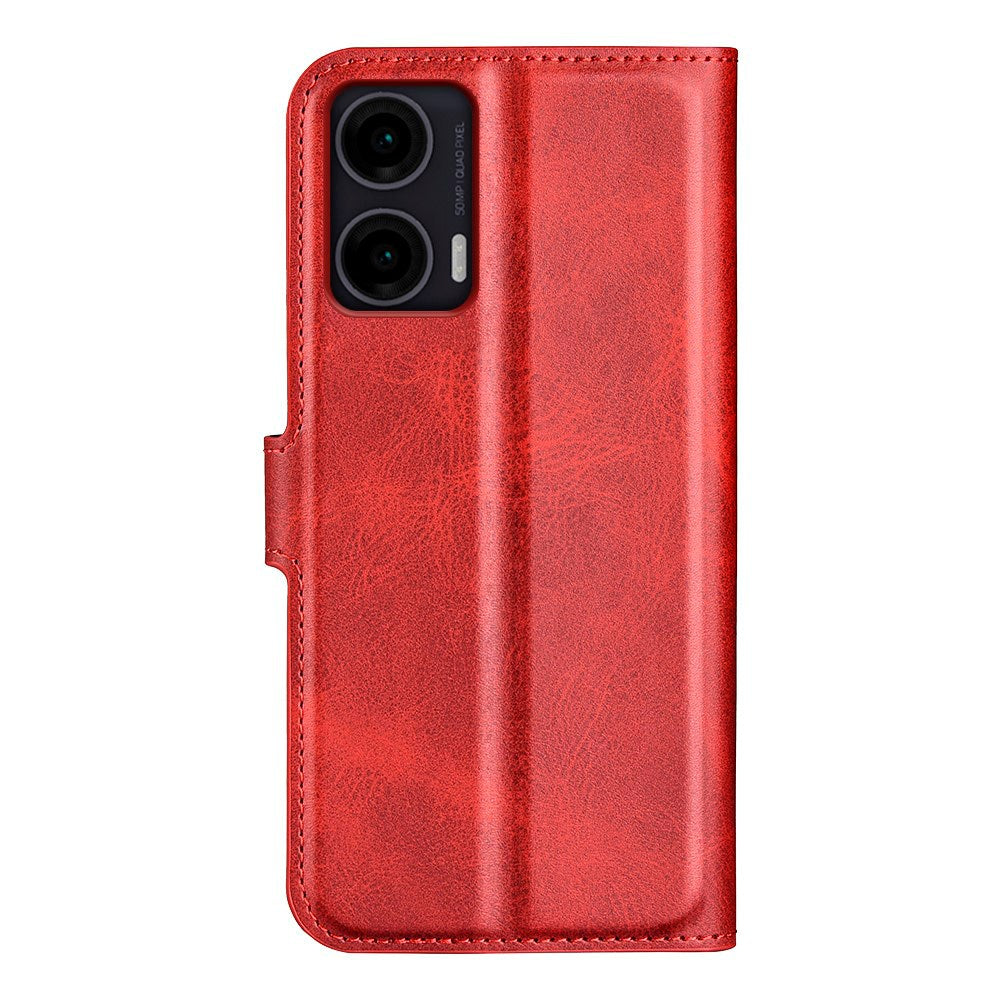 Motorola Moto G35 Flipcover - Kunstlæder - Sort