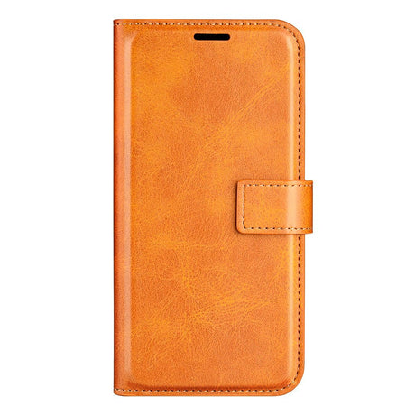 Motorola Moto G35 Flipcover - Kunstlæder - Orange