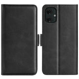 EIDERWOOD Motorola Moto G55 Wallet Flip Læder Cover m. Pung - Sort