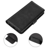 EIDERWOOD Motorola Moto G55 Wallet Flip Læder Cover m. Pung - Sort