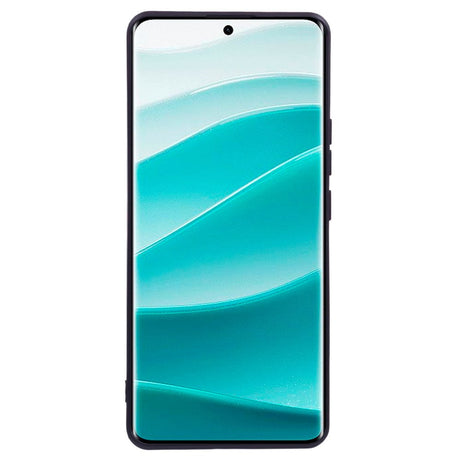 Xiaomi Redmi Note 14 Pro Beskyttelsescover - Fleksibelt Plastmateriale - Sort