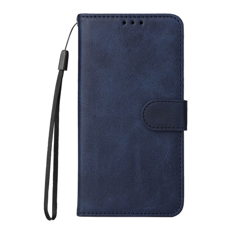 Samsung Galaxy S25 - EIDERWOOD Vegansk Læder Flip Cover - Blå