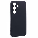 EIDERWOOD - Samsung Galaxy S25 Blødt Plast Cover - Anti-Ridse Beskyttelse og Fiberforing - Sort