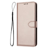 EIDERWOOD Samsung Galaxy S25 Ultra Vegansk Læder Cover - Aftagelig Strop og Kortholder - Rose Gold