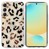 EIDERWOOD Samsung Galaxy S25 FE Fleksibel Plastik Bagside Cover m. Motiv - Leopard