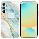 EIDERWOOD Samsung Galaxy S25 FE Fleksibel Plastik Bagside Cover m. Motiv - Marmor