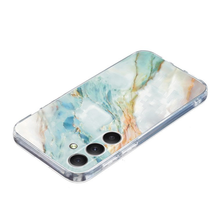 EIDERWOOD Samsung Galaxy S25 FE Fleksibel Plastik Bagside Cover m. Motiv - Marmor