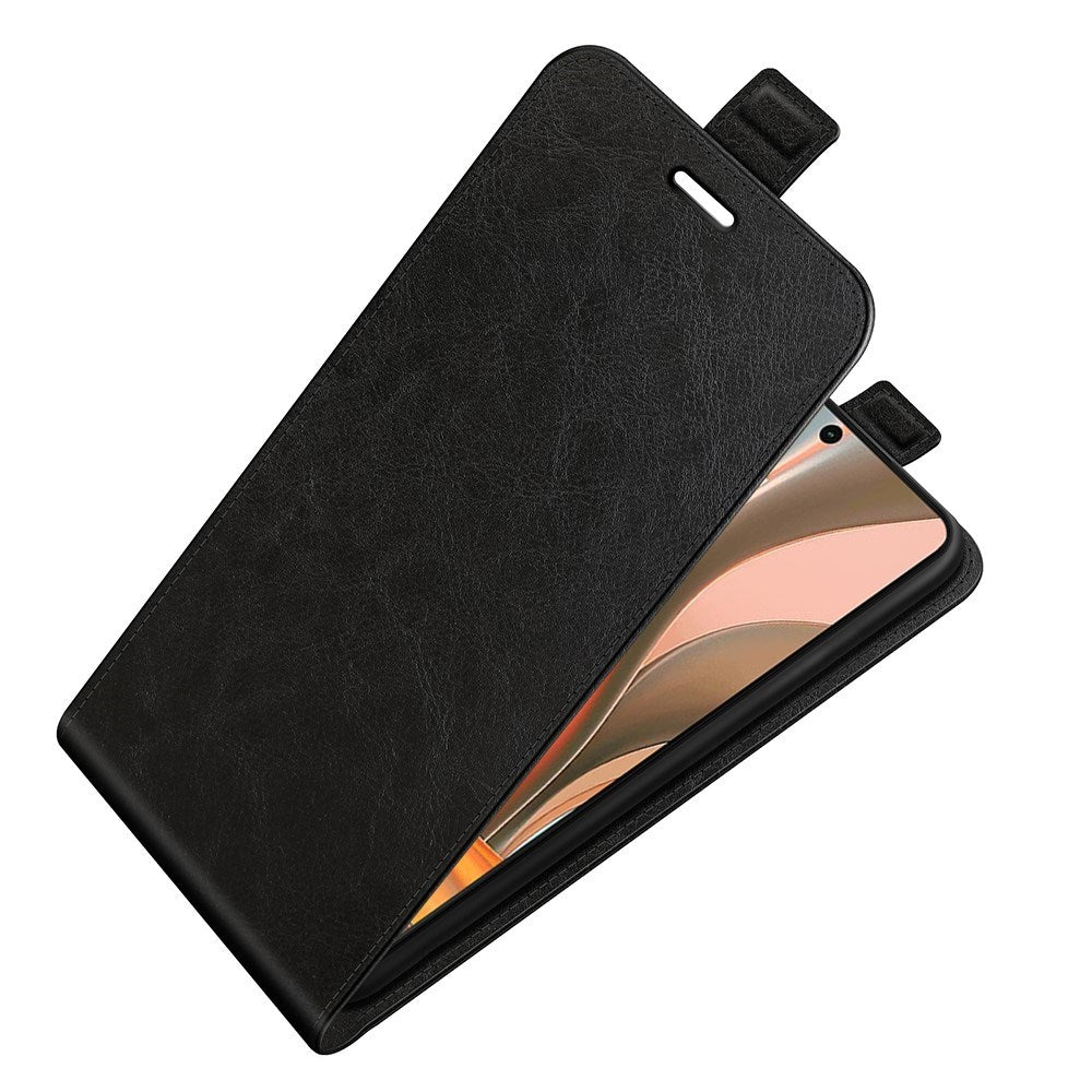EIDERWOOD Motorola Moto G75 5G Etui med Kortlommer – Vertikal Flip Kunstlæder Cover - Sort
