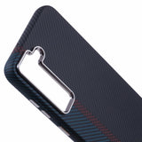 Samsung Galaxy S23 - EIDERWOOD Mønstret Carbon Cover - MagSafe Kompatibel - Dark Colored Pattern