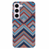 Samsung Galaxy S23 - EIDERWOOD Mønstret Carbon Cover - MagSafe Kompatibel - Retro Pattern