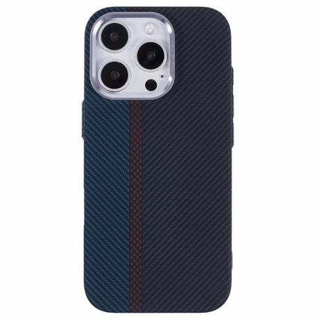 iPhone 16 Pro - EIDERWOOD Mønstret Carbon Cover - MagSafe Kompatibel - Dark Colored Pattern