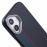 iPhone 16 - EIDERWOOD Mønstret Carbon Cover - MagSafe Kompatibel - Dark Colored Pattern