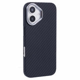 iPhone 16 - EIDERWOOD Mønstret Carbon Cover - MagSafe Kompatibel - Black