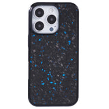 EIDERWOOD iPhone 16 Pro Carbon Cover m. Skridsikker Kant - MagSafe Kompatibelt - Blå