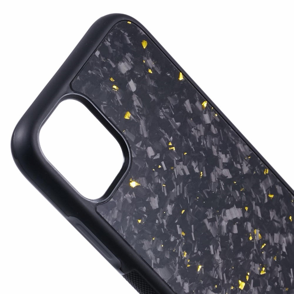 EIDERWOOD Cover til iPhone 11 - Aramid Fiber Bagside og Blød Plast - Guld