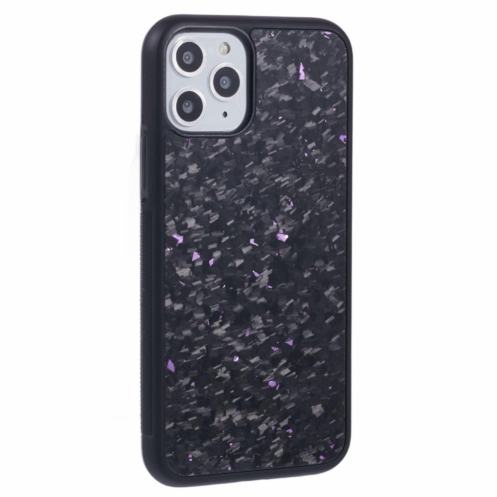 EIDERWOOD Cover til iPhone 11 Pro - Aramid Fiber Bagside og Blød Plast - Lilla
