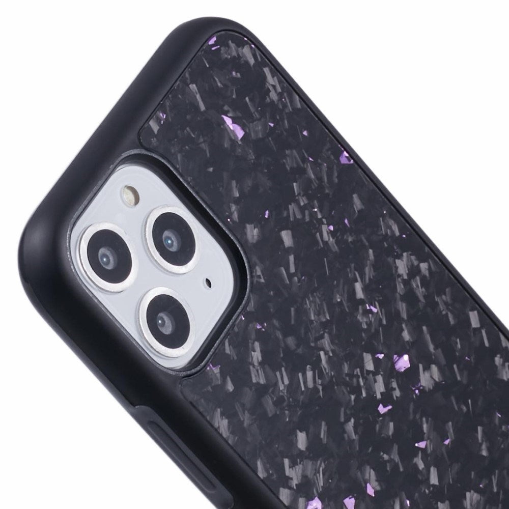 EIDERWOOD Cover til iPhone 11 Pro - Aramid Fiber Bagside og Blød Plast - Lilla