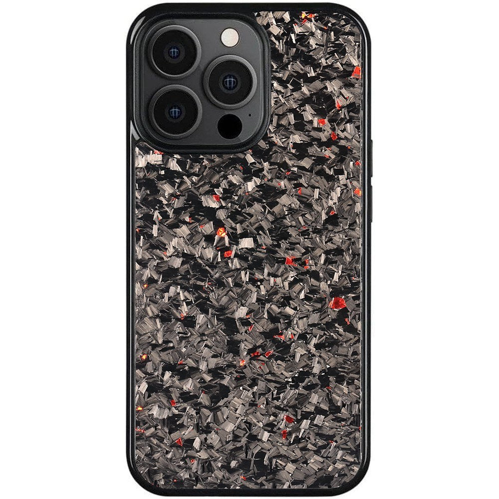 iPhone 12 Pro Max EIDERWOOD Aramid Cover m. Skridsikker Kant - MagSafe Kompatibel - Rød