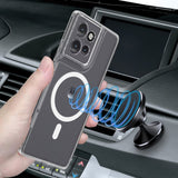 EIDERWOOD Motorola Edge 50 Neo / Thinkphone 25 Hybrid Plast Bagside Cover - MagSafe Kompatibel - Gennemsigtig / Hvid