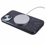 EIDERWOOD iPhone 13 Aramid Cover m. Skridsikker Kant - MagSafe Kompatibelt - Blå