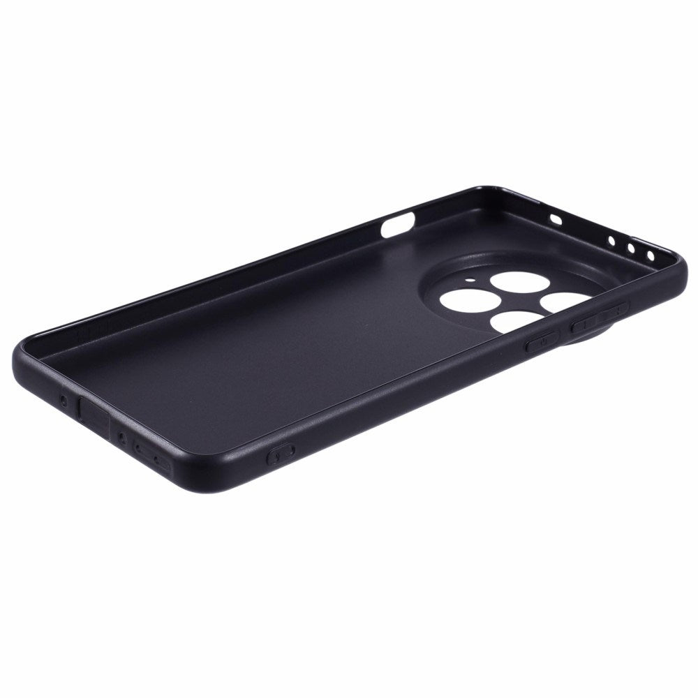 EIDERWOOD OnePlus 13 Blankt Fleksibelt Plastik Bagside Cover - Sort