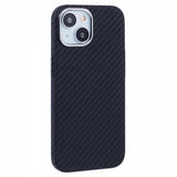 iPhone 13 - EIDERWOOD Mønstret Carbon Cover - MagSafe Kompatibel - Black
