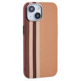 iPhone 13 - EIDERWOOD Mønstret Carbon Cover - MagSafe Kompatibel - Light Stripes