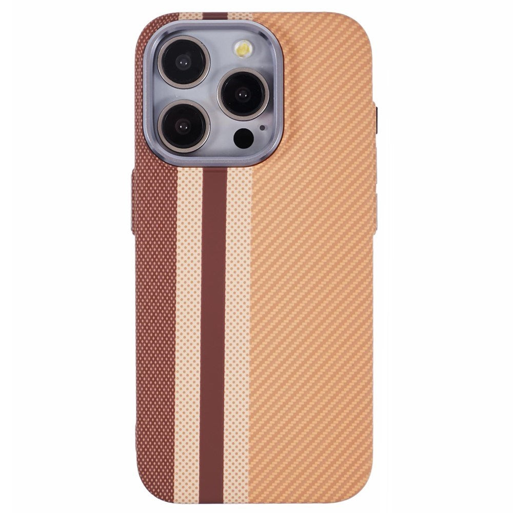 iPhone 12/12 Pro - EIDERWOOD Mønstret Carbon Cover - MagSafe Kompatibel - Light Stripes