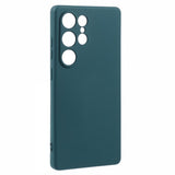 EIDERWOOD Samsung Galaxy S25 Ultra Foret Fleksibelt Plast Bagside Cover - Mørkegrøn