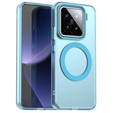 EIDERWOOD Xiaomi 15 Hybrid Plast Mobil Cover - MagSafe Kompatibel - Gennemsigtig / Blå